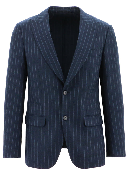 Cannes Navy Pinstripe Sports Jacket