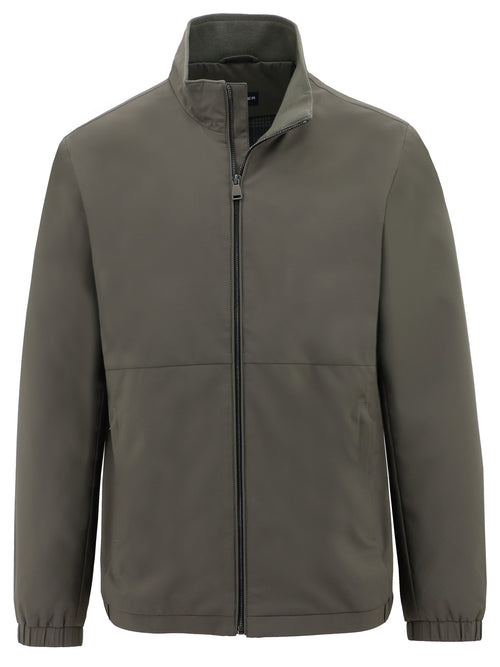 Zac Olive Mock Neck Jacket