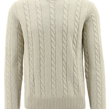 Ivory Cable Knit Jumper