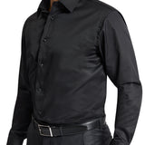 Liberty Business 5WT Black Easycare Shirt - Tall Fit