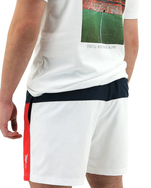 Liverpool FC White Logo Boardshorts