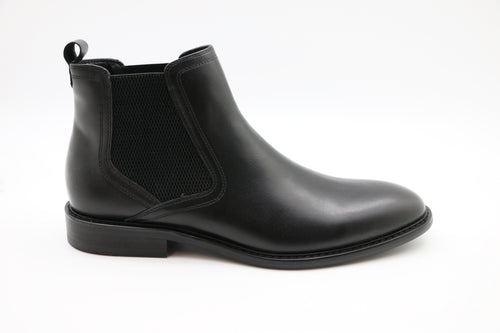 Anton Black Leather Chelsea Boot