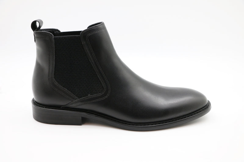 Anton Black Leather Chelsea Boot