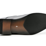 Pisa Black Vegan Derby Shoe