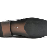 Pisa Black Patent Vegan Derby Shoe