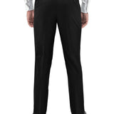 Lyon 106 Black Australian Merino Wool Suit Trouser