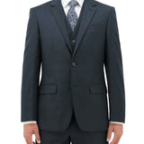Ryan 106 Blue Australian Merino Wool Waistcoat