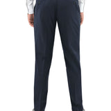 Edward 203 Navy Australian Merino Wool Suit Trouser