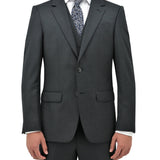 Michel 704 Charcoal Australian Merino Wool Suit Jacket