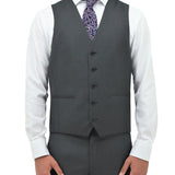 Ryan 704 Grey Australian Merino Wool Waistcoat