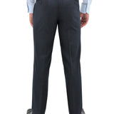 Lyon 101 Navy Australian Merino Wool Suit Trouser