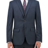 Michel 101 Blue Australian Merino Wool Suit Jacket