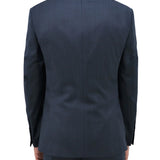 Michel 101 Blue Australian Merino Wool Suit Jacket
