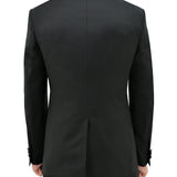 Jason 106 Black Australian Merino Wool Dinner Jacket