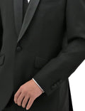 Manta 106 Black Wool Dinner Jacket