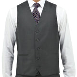 Ryan 106 Grey Australian Merino Wool Waistcoat