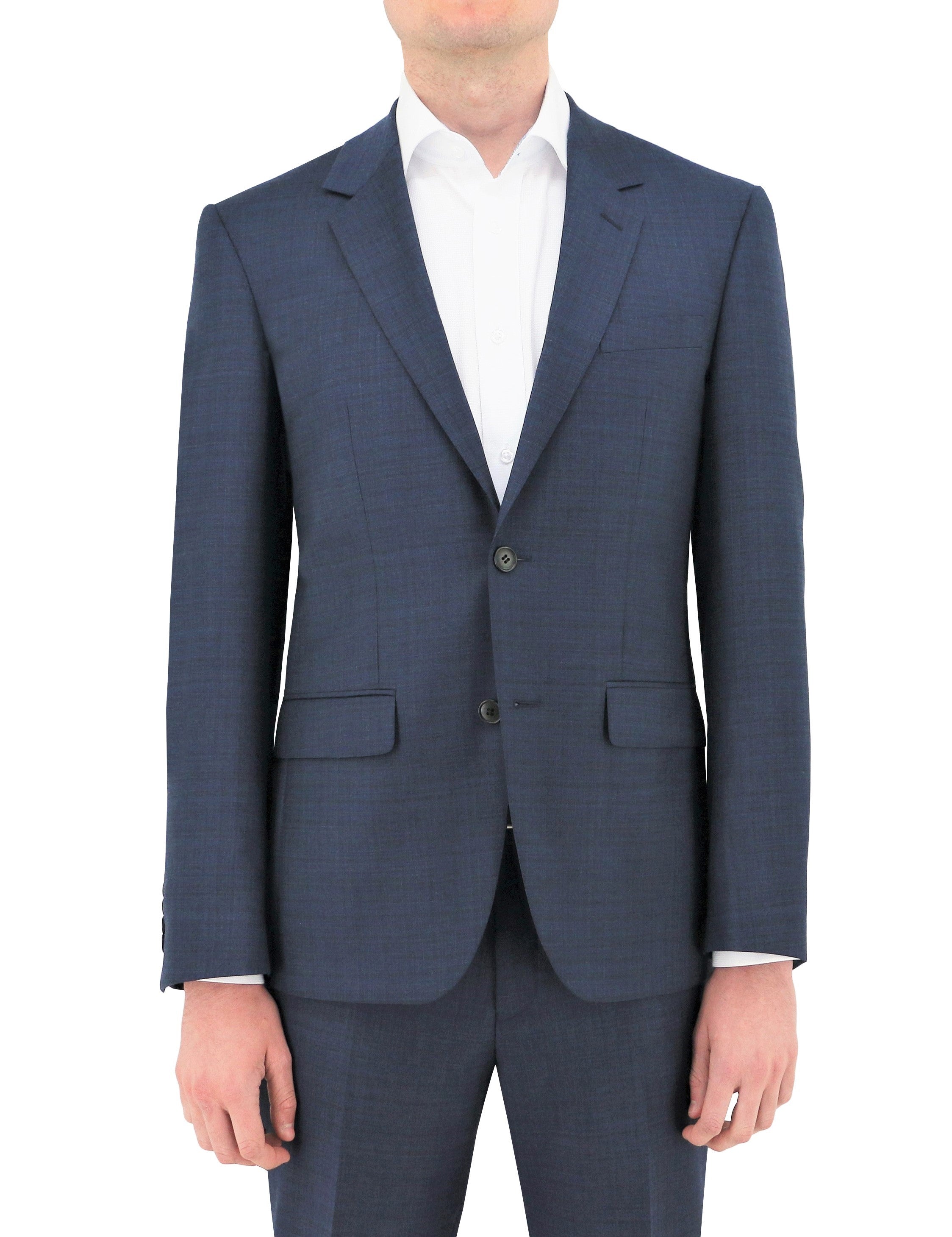 Shape 102 Blue Australian Merino Wool Suit Jacket
